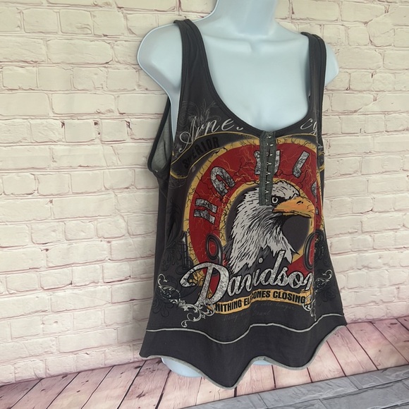 Sheilay black tank top size 4XL - Picture 2 of 8